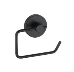 Milazzo toiletrolhouder mat zwart staal