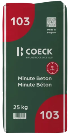 COECK Minute-Beton snelbeton 25 kg New