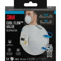 3M  Stofmasker voor handmatig en machinaal schuren 8822 New