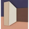 Muurdecoratie blauw - l30xb2xh40cm