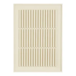 Muurdecoratie donker grijs FSC 100% - l50xb70xh2cm