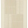 Muurdecoratie licht grijs FSC 100% - l50xb70xh2cm