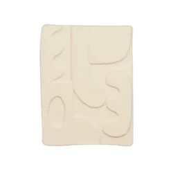 Muurdecoratie l.roze - l18,5xb24xh1,5cm