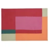Muurdecoratie rood FSC 100% - l100xb70xh4cm