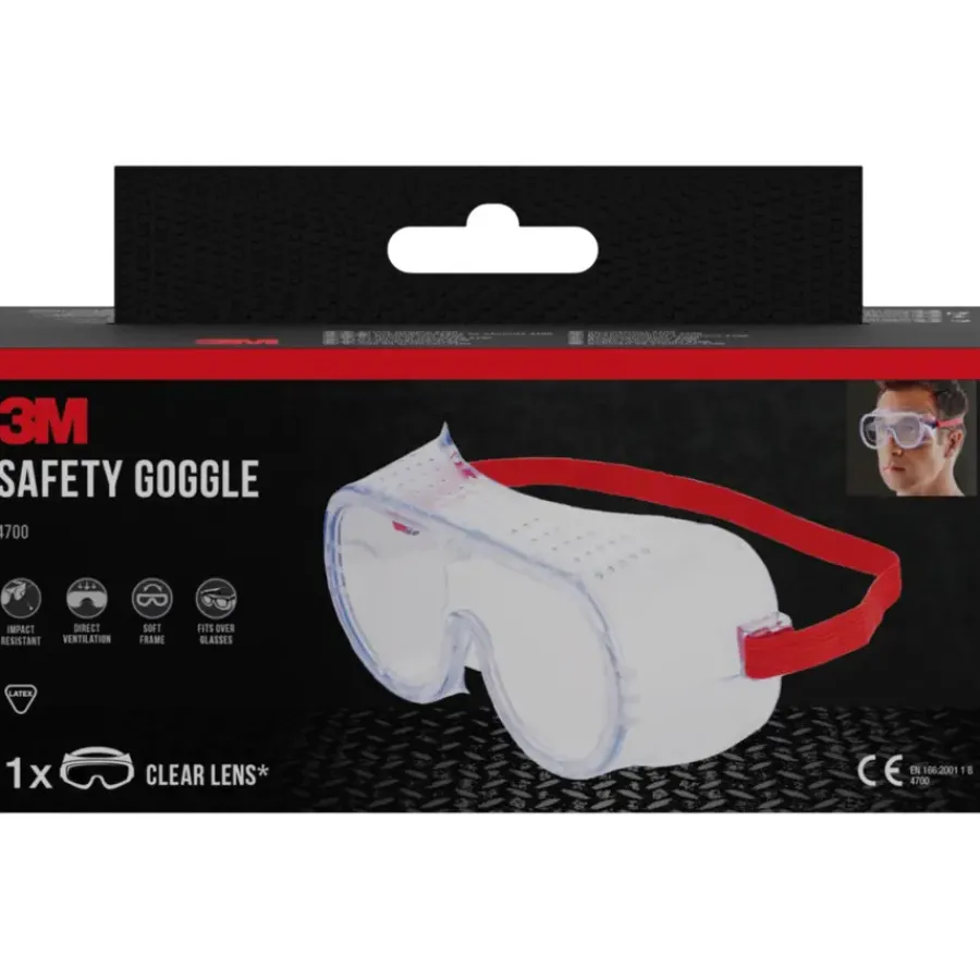 3M Veiligheidsbril ruimzicht anti-splash 4700C1 Best