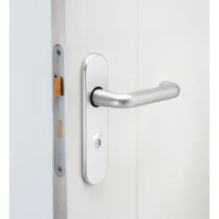 Nemef 1200 serie insteekslot badkamerslot/wc-slot met rvs voorplaat Doorn 50mm PC 63mm Sale