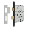 Nemef 1200 serie insteekslot dag-/nachtslot met zwarte voorplaat Doorn 50mm PC55mm Discount