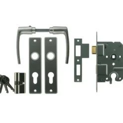 Nemef 1200 serie slotset binnendeur inclusief beslag en cilinder Doorn 50mm PC 55mm Outlet