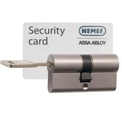 Nemef veiligheidscilinder NF4 met keersleutel 30/30 mm SKG 3-sterren Online