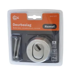 Nemef veiligheidsrozet rond met kerntrekbeveiliging 60 mm Outlet