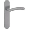 Novidade deurkrukset Hera ovaal blind schild RVS New