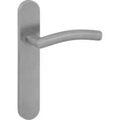 Novidade deurkrukset Hera ovaal blind schild RVS New