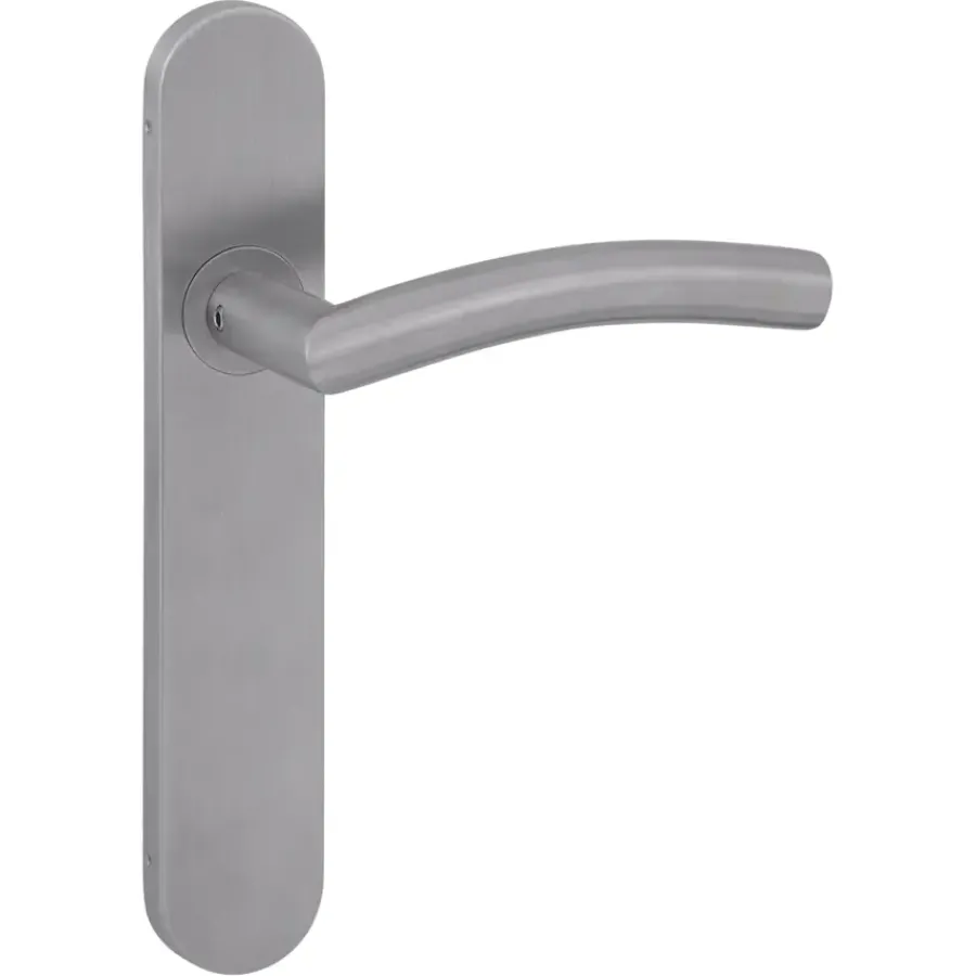 Novidade deurkrukset Hera ovaal blind schild RVS New