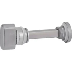 Novidade deurkrukset Hera ovaal schild met vrij-bezet sluiting 63/8 mm RVS Sale