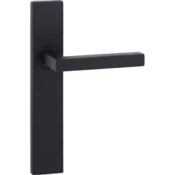 Novidade deurkrukset Wenen recht blind schild zwart RVS Outlet