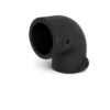 Novidade steigerbuis koppelstuk kniestuk zwart ø 27 mm