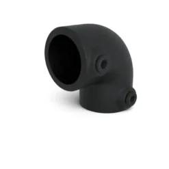 Novidade steigerbuis koppelstuk kniestuk zwart ø 27 mm