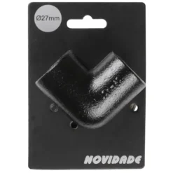 Novidade steigerbuis koppelstuk kniestuk zwart ø 27 mm