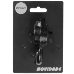 Novidade steigerbuis koppelstuk met haak zwart ø 27 mm