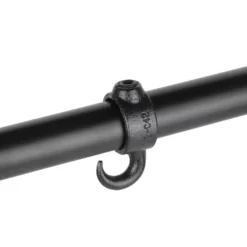 Novidade steigerbuis koppelstuk met haak zwart ø 42 mm