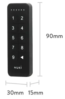 NUKI Keypad bedieningspaneel voor Smart Lock 2.0 Clearance