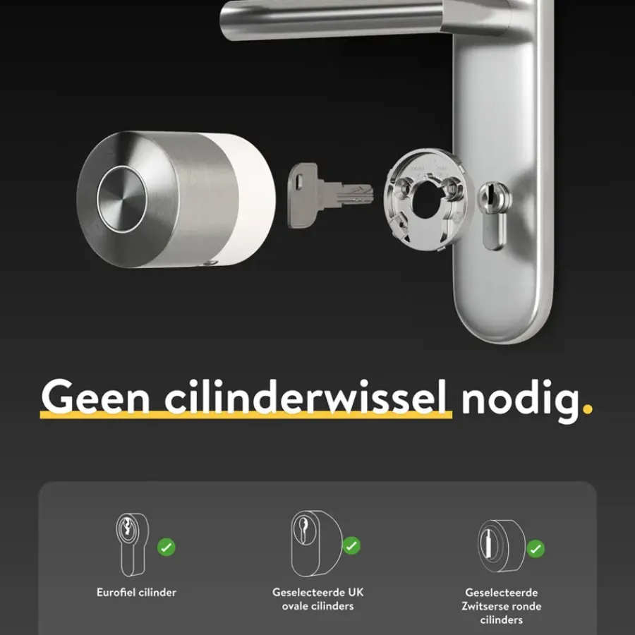 NUKI Smart Lock Pro - slim deurslot Clearance