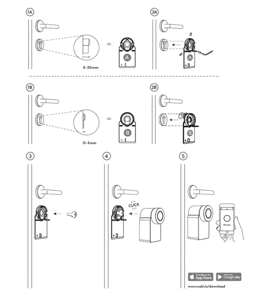 NUKI Smart Lock 4.0 Pro Zwart Outlet