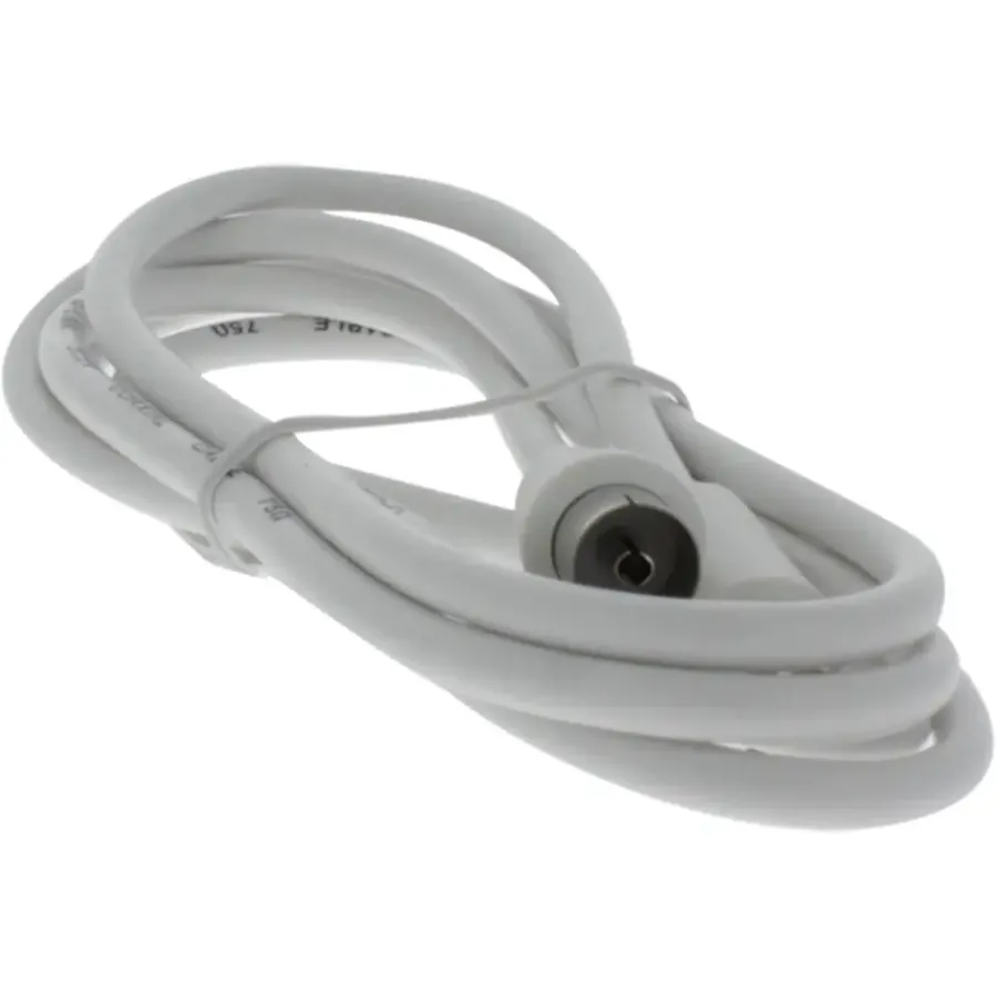OK Coax Snoer 1,5 Meter Wit Outlet