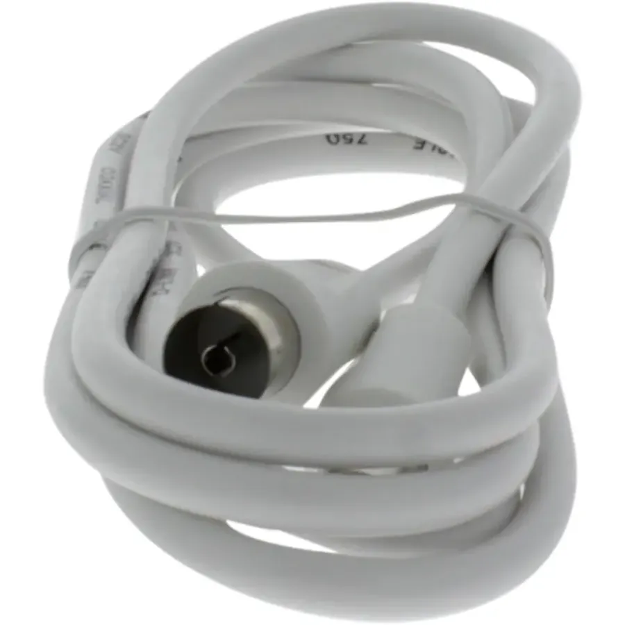 OK Coax Snoer 1,5 Meter Wit Outlet