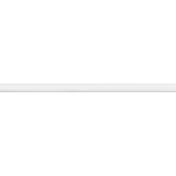 OK Douchegordijnstang Wit 125-220 cm