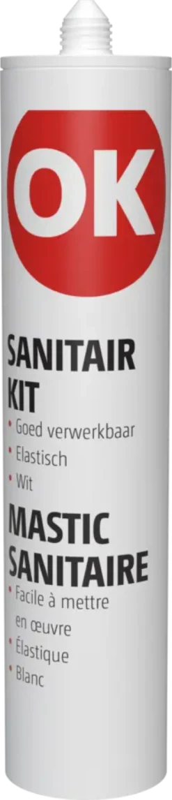 OK sanitairkit wit 290 ml New
