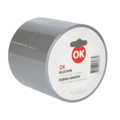 OK set met 2 klus- reparatietapes 25 m x 50 mm Discount