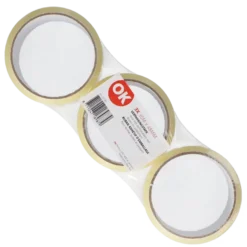 OK set met 3 verpakkingstapes 30 m x 48 mm New