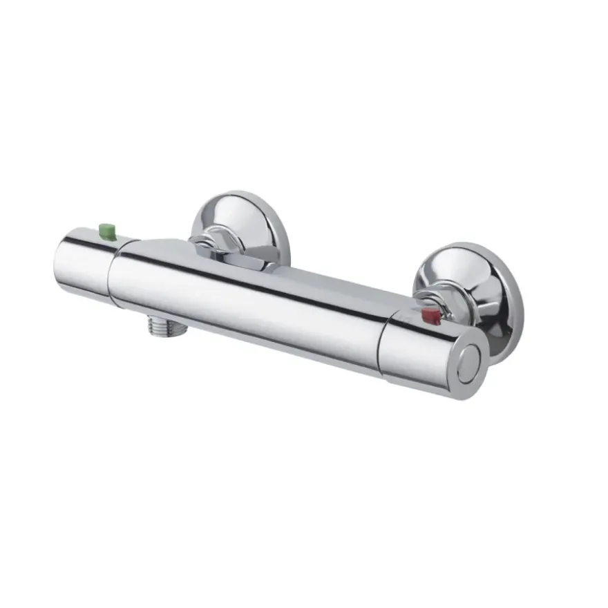 OK thermostatische douchekraan chroom 12 cm