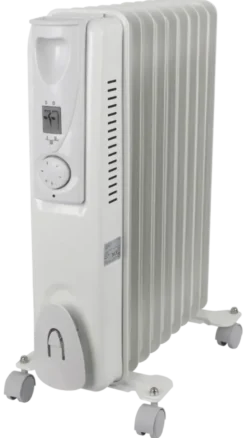 Oliegevulde Radiator 2000W Wit