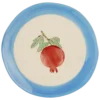 Ontbijtbord fruit blauw - h2xd20 cm