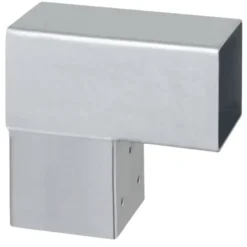 Geen Paalverbinder voor pergola hoekstuk 2-kants 9x9 cm gegalvaniseerd Discount