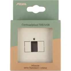 Peha Standard Afdekplaat USB crème Discount
