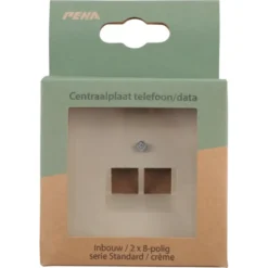 Peha Standard Centraalplaat UTP crème Outlet