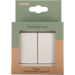Peha Standard serieschakelaar wit Clearance