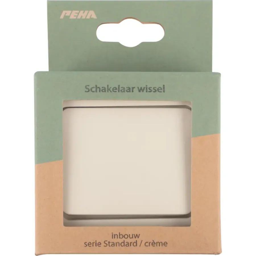 Peha Standard wisselschakelaar crème Outlet