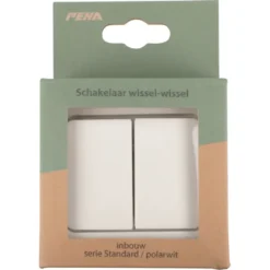 Peha Standard wissel-wisselschakelaar wit Best