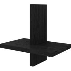 Pekodom wandplank enkel zwart 23,5x15x23,5 Clearance