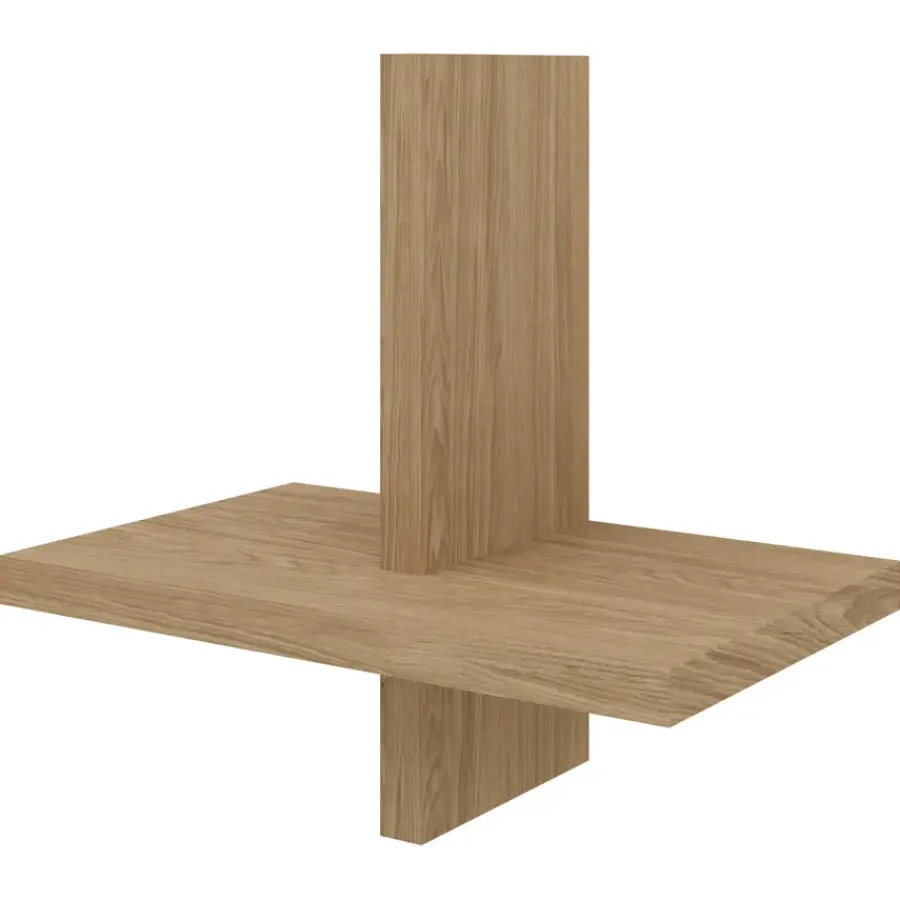 Duraline Pekoodm wandplank enkel naturel 23,5x15x23,5 cm Sale