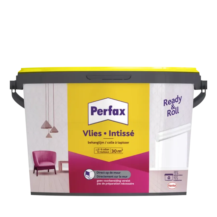 Perfax Ready & Roll behanglijm vliesbehang 4,5 kg New
