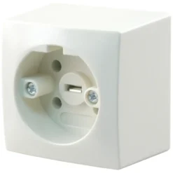 PERILEX Wandcontactdoos Opbouw Crème Outlet