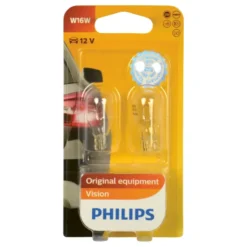 Philips autolampen W16W Wedgebase 12V 12067B2 2 stuks Clearance