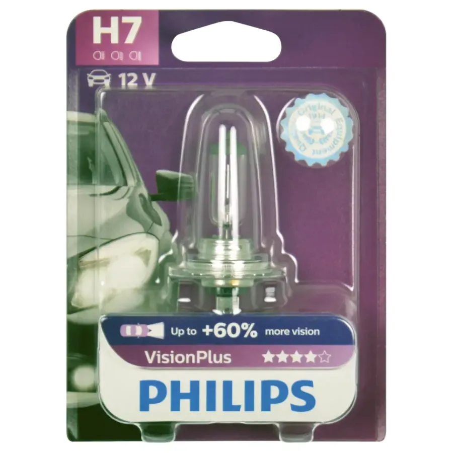 Philips autolamp H7 VisionPlus 55W 12972VPB1
