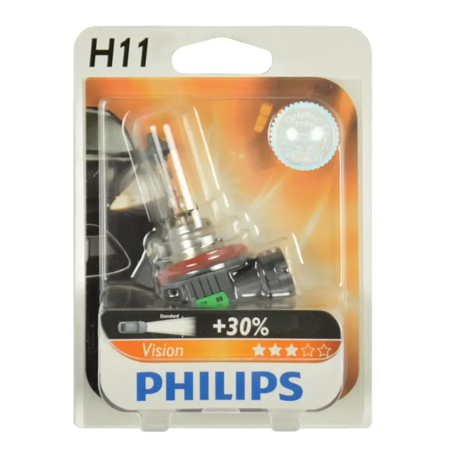 Philips autolamp H11 Vision 12V 55W Sale