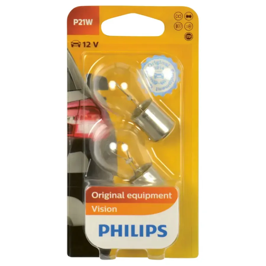 Philips autolamp P21W Vision 12498B2 Hot